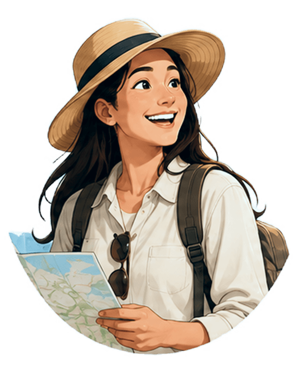 Traveler illustration from the Nombit Figma design
